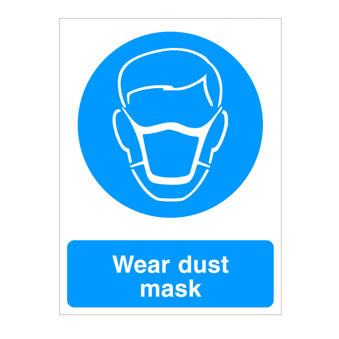 Wear Dust Mask Safety Sign – www.signsonline.ie