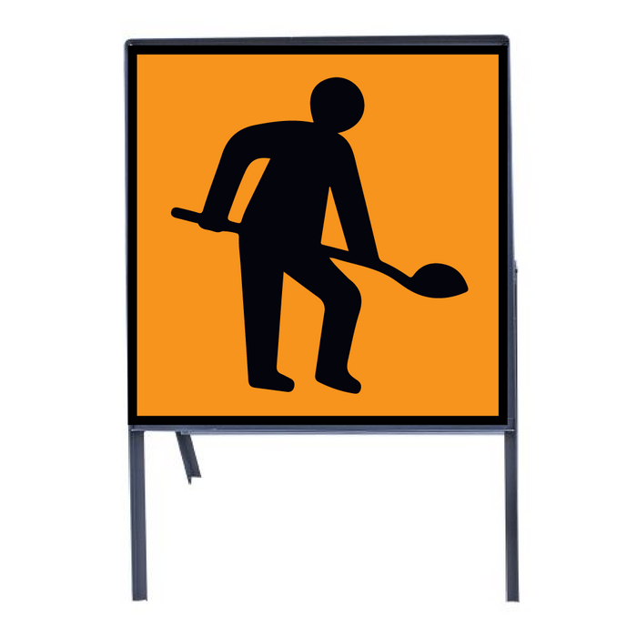 RoadWorks Sign (WK001 in Square format)